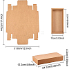 Kraft Paper Folding Box CON-WH0010-01I-C-3