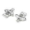 Tibetan Style Alloy T-Shirt Pendants EA8750Y-2
