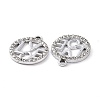 Alloy Crystal Rhinestone Pendants ALRI-C008-21P-3