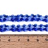 Transparent Glass Beads Strands GLAA-Q118-01A-B02-4
