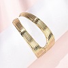 304 Stainless Steel Cuff Bangles for Women LS-BJEW-B150-02G-1