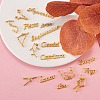 Twelve Constellations Alloy Cabochons DIY-CJ0001-29-5