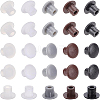 BENECREAT 100Pcs 5 Colors Plastic Tapped Hole Plugs FIND-BC0002-87-1