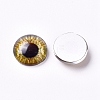 Glass Cabochons GLAA-WH0015-22D-10-1