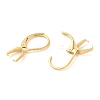 304 Stainless Steel Leverback Earring Findings STAS-U025-01G-01-2