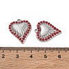 304 Stainless Steel Rhinestone Pendants RB-CBA7A56-01A-P-3