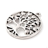 Tibetan Style Alloy Pendants FIND-A053-05B-AS-2