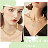 2Pcs 7mm Stainless Steel Cuban Link Chain Necklaces for Women Men NJEW-BBC0001-39B-4
