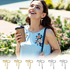 32Pcs 2 Colors Rack Plating Alloy Pendants FIND-UN0007-54-5