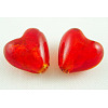 Handmade Silver Foil Glass Beads LS-X-SLH15MM01Y-1