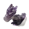 Natural Gemstone Healing Dragon Head Figurines DJEW-L010-05-3