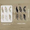 Plastic Reusable Drawing Painting Stencils Templates DIY-WH0202-388-2