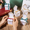 30 Sets 3 Colors Chair Shape Romantic Wedding Candy Box CON-FW0001-01-6