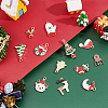 48Pcs 12 Style Alloy Enamel Pendants ENAM-SC0002-67-4