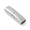 Tarnish Resistant 316 Surgical Stainless Steel Magnetic Clasps with Glue-in Ends STAS-F269-05MP-01-1