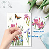 8 Sheets 8 Styles PVC Waterproof Wall Stickers DIY-WH0345-190-3