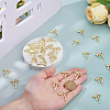 30Pcs Rack Plating Alloy Pendants FIND-FH0012-08G-3