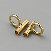 Brass Tube Bails DIY-WH0430-581A-G-2