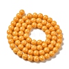 Cubic Zirconia Imitation Pearl Bead Strands ZIRC-P109-03C-08-3