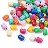 Opaque Acrylic Beads OACR-B036-09-1