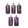 Natural Amethyst Pendants GG-CBAA0EE-01P-15-1