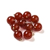 Natural Carnelian(Dyed & Heated) Sphere Charms G-G110-01G-02-1