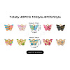 Biyun 40Pcs 10 Style Transparent Acrylic Charms FIND-BY0001-22-27