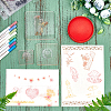 Globleland PVC Plastic Stamps DIY-GL0001-37-4