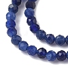 Natural Sodalite Beads Strands G-D306-A01-2mm-A-4
