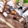 9 Colors Round Waxed Polyester Cord YC-PH0002-50B-4