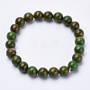 Natural Gemstone Beaded Stretch Bracelets BJEW-S128-M-2