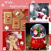 40Pcs 20 Styles Christmas Opaque Resin Decoden Cabochons RESI-YW0001-83-6