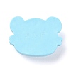 Animal Theme Opaque Resin Cabochons RESI-E046-01H-2