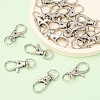 Alloy Swivel Lobster Claw Clasps X-E168-5