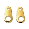 Brass Chain Extender Connectors KK-R211-11G-1