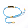 Adjustable Faux Suede Cord Bracelets BJEW-JB04216-05-3