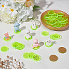 50Pcs Acrylic Sheet FIND-FG0003-58A-02-5