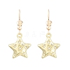 Women's Alloy Micro Pave Cubic Zirconia Dangle Earrings AL-CBA3C8B-05G-2