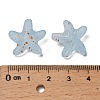 Opaque Acrylic Beads OACR-H056-02F-3