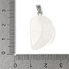 Natural Quartz Crystal Carved Pendants G-P599-04P-11-3