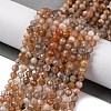 Natural Sunstone Beads Strands G-G188-B03-02-2