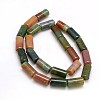 Natural Gemstone Indian Agate Beads Strands G-L166-03-3