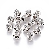 Tibetan Style Alloy Tube Bails LS-TIBE-30047-AS-NR-1