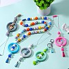 9Pcs Ring Food Grade Eco-Friendly Silicone Focal Beads JX895B-4