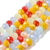 Glass Beads Strands EGLA-A034-M4mm-62-4