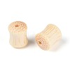 Natural Wood Beads WOOD-N021-08-2
