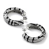 Rack Plating Brass Micro Pave Cubic Zirconia Stud Earrings KK-Z038-26P-2