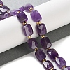 Natural Amethyst Beads Strands G-H061-A13-01-2