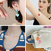 50Pcs Baking Paint Acrylic Pendants OACR-TA0004-83A-8