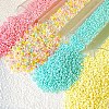 Opaque Colours Glass Seed Beads PW-WG6EF65-10-1